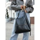 Жіноча сумка Sambag HOBO Bliss чорна крокодил - зображення 9