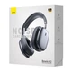 Беспроводные наушники Baseus Bowie H2 Noise-Cancelling Wireless Headphone, ANC, ENC, BT5.2, 300mAh, 30h, (NGTW260013) grey - изображение 7