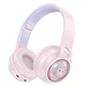 Бездротові навушники HOCO W50 Cute fun BT headphones, BT5.3, AUX, TF, 400mAh, 12h, pink - зображення 1