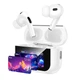 Беспроводные наушники HOCO EW79 Bright, TWS, ANC, Touch Screen, BT5.4, 30mAh, 350mAh, 4h, white - изображение 4