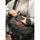 Велика жіноча поясна сумка бананка Sambag DynamicDart графітова - зображення 5