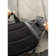 Велика жіноча поясна сумка бананка Sambag DynamicDart графітова - зображення 7
