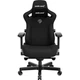Кресло для геймеров Anda Seat Kaiser 3 Size l Fabric Black (ad12ydc-l-01-b-cf) - изображение 1