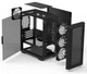 Корпус Zalman m4, Black, Mini Tower, без бп, Micro atx/Mini itx, 2xUSB 3.0/1xUSB 2.0, макс. cpu - 157 мм/vga - 320 мм, 4x120 мм led, бічна панель із загартованого скла - зображення 7