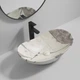 Раковина накладна MIXXUS PREMIUM WAVE-0106 MARBLE 620х360х160mm (MP6560) - изображение 6