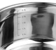 Кастрюля индукционная Ofenbach Casserole из нержавеющей стали 3л со стеклянной крышкой - изображение 2