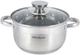 Каструля Ofenbach Casserole з нержавіючої сталі 2400мл зі скляною кришкою - изображение 1