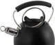 Чайник Ofenbach Magic Kettle 2.5л со свистком и стеклянной крышкой, черный (NB-100311) - изображение 7
