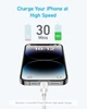 Кабель 322 USB-C to Lightning - 0.9m Nylon White Anker (teh0022028) - изображение 2