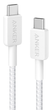 Кабель Anker 322 USB-C to USB-C - 0.9m Nylon White (6962732) - изображение 1