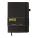 Блокнот діловий Buromax Brief А5 96 аркушів у крапку обкладинка зі штучної шкіри чорний (BM.295304-01) - зображення 1