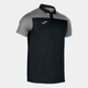 Поло Joma Polo Shirt Combi S/S Black/Grey 101371.111 S - изображение 2
