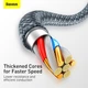 Кабель Baseus Lightning Dynamic Series Fast Charging Data Cable | 2m, 2.4A | 4757439 - зображення 2