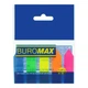 Закладки пластикові з клейким шаром Buromax Neon 45x12мм 125 аркушів (BM.2308-98) - зображення 1