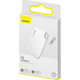 Поисковый брелок трекер Baseus Intelligent T2 ropetype anti-loss device 75mAh White (ZLFDQT2-02) - изображение 4