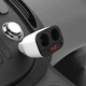 Автомобильное зарядное устройство HOCO Z28 Power ocean cigarette lighter in-car charger with digital display White (6957531091967) - изображение 4