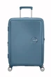 Комплект валіз American Tourister Soundbox BLUE Spinner Валіза + ручна поклажа, бірюзового кольору - зображення 4