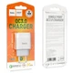 Зарядное устройство HOCO C72Q Glorious single port QC3.0 charger 18W 1xUSB White (6931474732514) - изображение 4