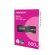 Портативний SSD ADATA SC610 500GB USB 3.2 550/500Mb/s Black (SC610-500G-CBK/RD) - изображение 2