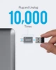 Адаптер-перехідник Anker Type-C to USB 3.0, 5Gbps, Gray - зображення 7