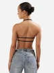 Бюстгальтер без косточек Trendyol THMSS25SU00004 S Черный (8683050727565) - изображение 3