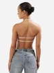 Бюстгальтер без косточек Trendyol THMSS25SU00004 XS Бежевый (8683050727602) - изображение 3