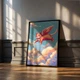 Постер Roomy "Flying Cat" Без рамки A4 (29.7x21 cm) - зображення 3