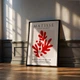 Постер Roomy "Red Foliage" Без рамки A4 (29.7x21 cm) - зображення 4
