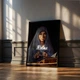 Постер Roomy "Relax Nun" Белая рамка с глянцевым стеклом A4 (29.7x21 cm) - изображение 5