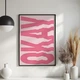 Постер Roomy "Okay Pink" Без рамки A4 (29.7x21 cm) - изображение 5