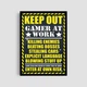 Постер Roomy "Gamer" Черная рамка с антибликовым стеклом A3 (42x29.7 cm) - изображение 1