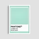 Постер Roomy "Pantone Brook Green" Без рамки A3 (42x29.7 cm) - изображение 2