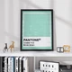 Постер Roomy "Pantone Brook Green" Без рамки A3 (42x29.7 cm) - изображение 3