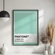 Постер Roomy "Pantone Brook Green" Без рамки A3 (42x29.7 cm) - изображение 5
