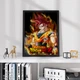 Постер Roomy "Dragon Ball Super Goku" Біла рамка з антибліковим склом A1 (84.1x59.4 cm.) - зображення 3