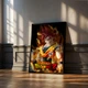 Постер Roomy "Dragon Ball Super Goku" Біла рамка з антибліковим склом A1 (84.1x59.4 cm.) - зображення 4