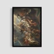 Постер Roomy "Fall of Phaeton" Черная рамка с антибликовым стеклом A1 (84.1x59.4 cm.) - изображение 1