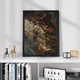 Постер Roomy "Fall of Phaeton" Черная рамка с антибликовым стеклом A1 (84.1x59.4 cm.) - изображение 3