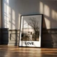 Постер Персонализированный "Photo Love" Чорна рамка з глянцевим склом A4 (29.7x21 cm) - изображение 5