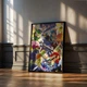 Постер Roomy "Nintendo World" Черная рамка с антибликовым стеклом A2 (59.4x42 cm.) - изображение 4