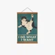 Постер Roomy "I Do What I Want" Без рамки A4 (29.7x21 cm) - изображение 3