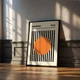 Постер Roomy "Orange Stripes" Без рамки A2 (59.4x42 cm.) - изображение 3