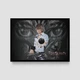 Постер Roomy "Death Note Light Yagami" Біла рамка з глянцевим склом A3 (42x29.7 cm) - зображення 1
