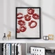 Постер Roomy "Lip Kisses" Без рамки A4 (29.7x21 cm) - зображення 5