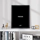 Постер Roomy "Focus Black" Черная рамка с глянцевым стеклом A3 (42x29.7 cm) - изображение 5