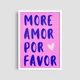 Постер Roomy "More Amor" Без рамки A3 (42x29.7 cm) - изображение 2