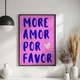 Постер Roomy "More Amor" Без рамки A3 (42x29.7 cm) - изображение 5
