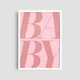 Постер Roomy "Baby Pink" Без рамки A3 (42x29.7 cm) - изображение 2