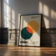 Постер Roomy "Balanced Orbit" Черная рамка с глянцевым стеклом A4 (29.7x21 cm) - изображение 4