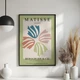 Постер Roomy "Pastel Foliage" Белая рамка с глянцевым стеклом A4 (29.7x21 cm) - изображение 5